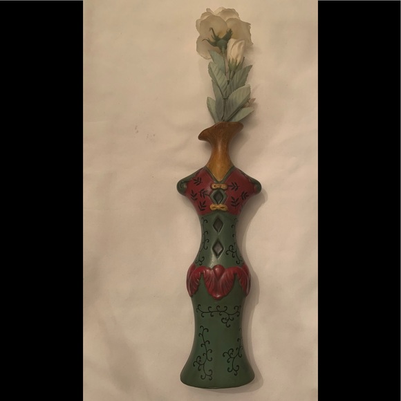 Vintage Dress Flower Vase - Picture 3 of 3